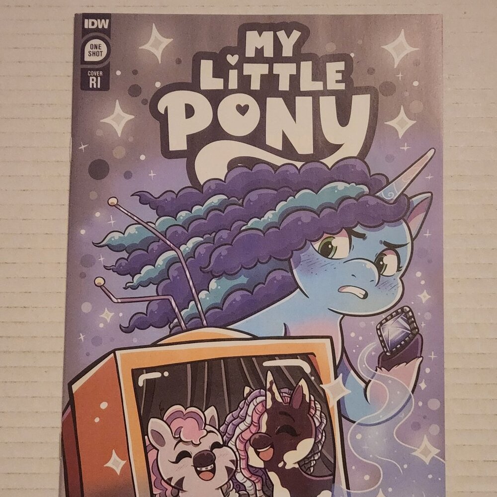 My Little Pony: Black, White & Blue #1RIA (2024) IDW, Shauna Grant Cvr, NEW